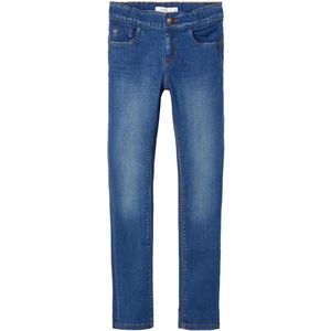 Name it Meisjes Skinny Jeans Polly Dnmtasis Medium Blue - 158