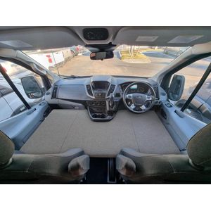 Vouwmatras voor Ford Transit caravans grijs - geschikt voor (2006-2013) - HTML content nodig Opvouwbaar matras