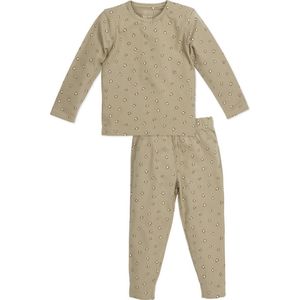 Meyco Baby Mini Panther baby pyjama - sand - 62/68