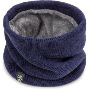 Bovista Nekwarmer - Heren - Dames - Fleece - Motor - Bandana - Masker - Colsjaal - Winter - Sjaal - Masker - Blauw