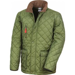 Cheltenham Gold Outdoorjas Result® Olive Green maat XS