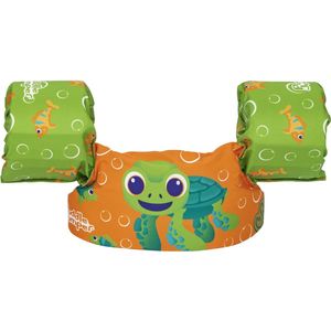 Bestway Puddle Jumper- Stoffen - verstelbare zwembandjes voor kinderen – Schildpadden - draagkracht 15 – 30 kg – Maat one size