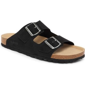 Suecos EK slippers soft heren maat 41 – zwart - vermoeide voeten – zacht voetbed - antibacteriële binnenzool – comfortabel - ademend