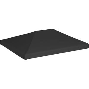 vidaXL-Prieeldak-270-g/m²-4x3-m-zwart