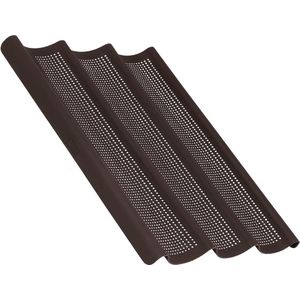 Siliconen Bakvorm Bruin - 26 X 28 X 4 cm - Cakevorm