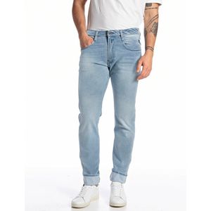 Replay Jeans Anbass M914y000261c42 010 Mid Blue Power Mannen Maat - W36 X L32