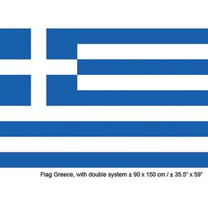 Vlag Griekenland | Griekse vlag 150x90cm