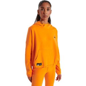 SUPERDRY Mountain Tech Crop Capuchon Vrouwen Jaffa - Maat S