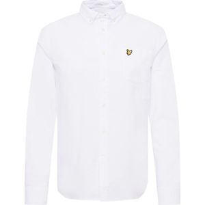 Lyle and Scott - Overhemd Wit - Heren - Maat L - Regular-fit