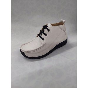 WOLKY 1011 / veterschoenen / wit / maat 34