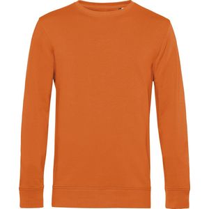 Organic Inspire Crew Neck Sweater B&C Collectie Oranje maat XL