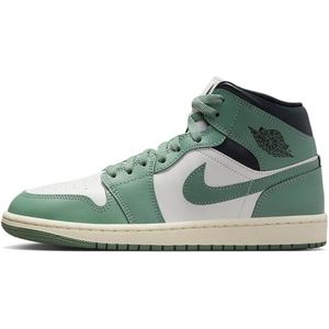 Jordan 1 Mid Groen - Maat 44 - Doos zonder deksel