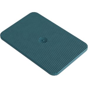 Onderlegplaatjes 60 x 40 mm 2 mm dik blauw - afstandhouders - kunststof - draagvermogen - 5 ton - 250 stuks