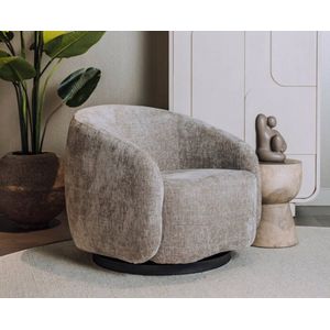 Castro Fauteuil - fabric Haga 30 beige (draaibaar)