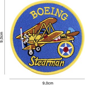 Embleem stof Boeing Stearman