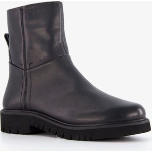 Hush Puppies leren dames boots zwart - Maat 37