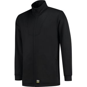 Tricorp Fleece Vest Interlock 302010 - Zwart - Maat 4XL