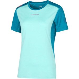 La Sportiva Sunfire T-shirt Met Korte Mouwen Blauw L Vrouw