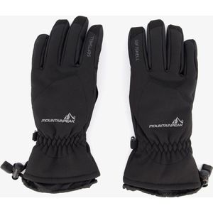 Mountain Peak dames softshell skihandschoenen - Zwart - Maat M