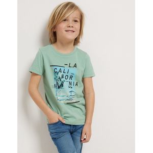 TerStal Jongens / Kinderen Europe Kids T-shirt Met Fotoprint Groen In Maat 98/104