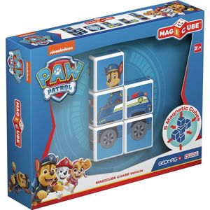 Paw Patrol Chase Geomag MagiCube  Police Truck - 5 delig