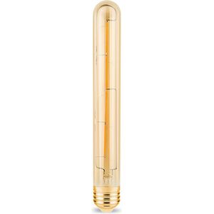 LED Lamp E27 Buis Filament - Brinton - Amber 6W 540lm - 822 Zeer Warm Wit 2200K - T30 - Dimbaar | Vervangt 45W