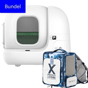 PETKIT Pura max 2 & PETKIT X-Zone Blauw – Reismand Kat Bundel