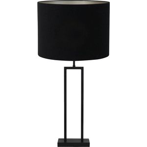 Light and Living tafellamp - zwart - metaal - SS10606
