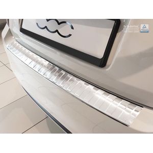 Avisa RVS Achterbumperprotector passend voor Fiat 500 2015- 'Ribs'