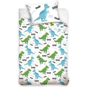 Animal Pictures Dino BABY Dekbedovertrek – 100 X 135 Cm – Katoen