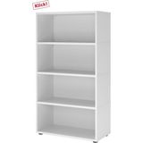 FlexWall | 4 OH 4x kast met stelvoeten - Wit
