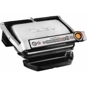 Tefal OptiGrill+ - Tafelgrill - Zilver - Zwart