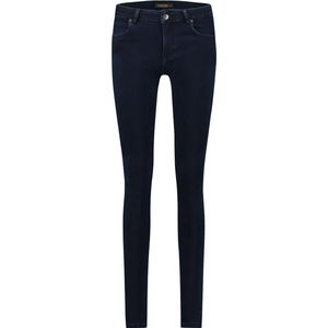 Supertrash - Spijkerbroek Dames Volwassenen - Broek - Jeans - Mid waist - Donker Blauw - 27