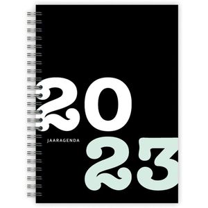 Jaaragenda 2023 A5 | Fotofabriek Agenda | A5 Jaaragenda met ringband | Weekagenda | Luxe omlegagenda | volwassenen