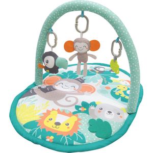 MOON™ Jungle Friends - Speelkleed - Dieren Thema - Afneembare Bogen - Groene Speelmat