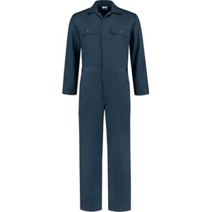EM Workwear kinderoverall pol/kat Navy met verdekte ritssluiting maat 104