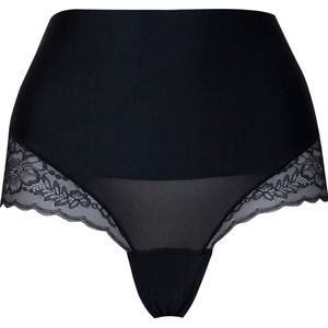 MAGIC Bodyfashion Tummy Shaper Lace Dames Corrigerend ondergoed - Zwart - Maat S