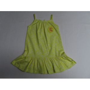 Jurk - Strandkleedje - Overgooier - Jersey - Geel - 2 jaar 92