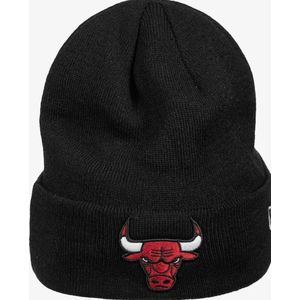 New Era Beanie / Muts Chicago Bulls Essential Black Cuff Knit