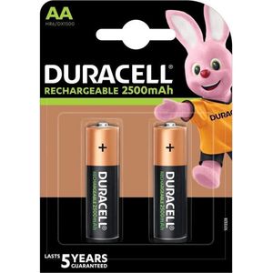 Duracell AA Oplaadbare Batterijen - 2500 mAh - 20 stuks