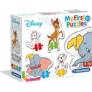 Disney Animal Friends Puzzel (3-6-9-12 stukjes)