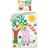 Peppa Pig Dekbedovertrek 140x200 Katoen Grote kussensloop 70x90