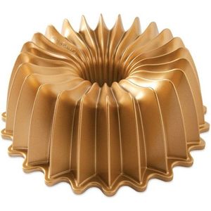 Tulband Bakvorm ""Brilliance Bundt pan"" - Nordic Ware | Premier Gold