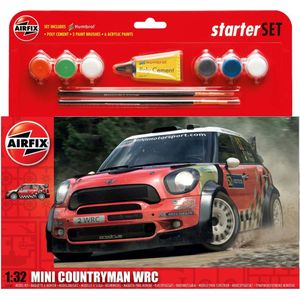 Airfix Mini Countryman Wrc Starter Set Modelbouwpakket