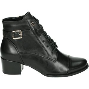 Regarde le Ciel JOLENE-04 - Volwassenen VeterlaarzenHalf-hoge schoenen - Kleur: Zwart - Maat: 38