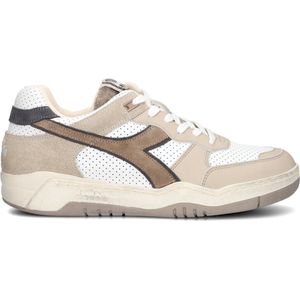 Diadora Combi Sneaker Vilt Tong Sneakers - Leer - Heren - Beige - Maat 43