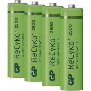 GP Batteries NiMH rechargeable batteries Consumer Series 4pk