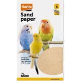 Karlie - Zandpapier - Bird sand carpet - Afmetingen: 24x41cm - 7st.