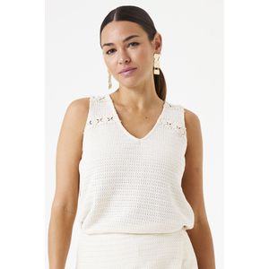 Garcia Top Top F50022 1448 Ecru Dames Maat - XL