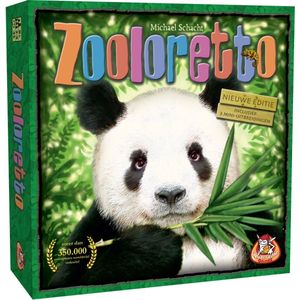 White Goblin Games Zooloretto Bordspel | Leeftijd 6+ | Aantal spelers 2-5 | Inclusief 3 Mini uitbreidingen